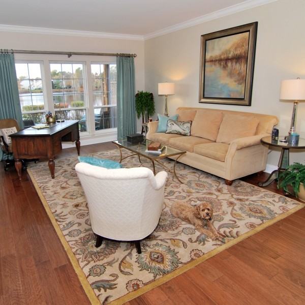 Lake House Living Room | Marlton NJ | Distinctive Interior Design