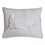 Sparkle Sequin Love Pillow | Monroe NJ | Distinctive Interior Designs