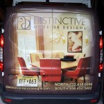 Back of Designer's Van | Marlton NJ | Distinctive Interior Designs