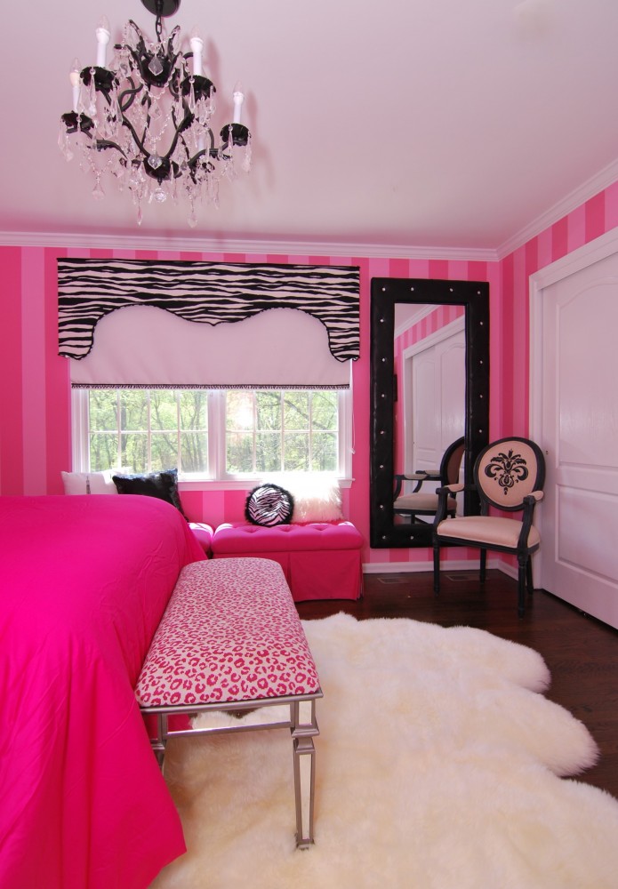 Victoria Secret Teen Bedroom | Skillman NJ| Distinctive Interior Designs Victoria Secret Bedroom Ideas