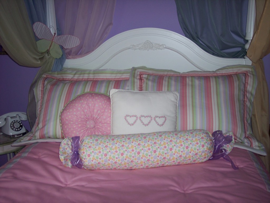 pastel custom bedding