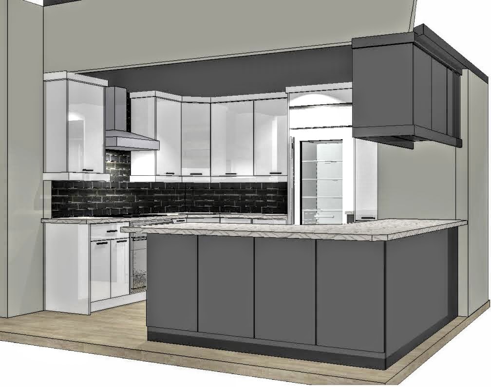 Kitchen CAD design