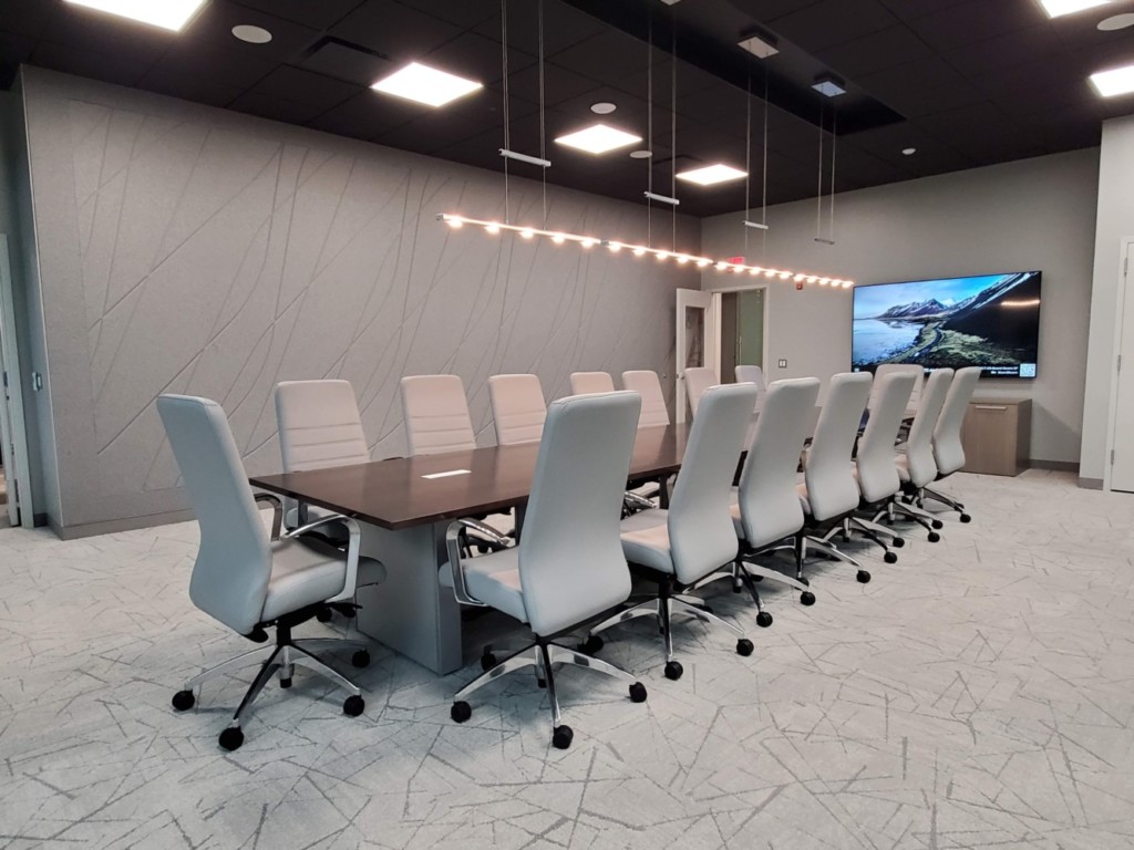 Modern Board Room | Distinctive Interior Designs | Cranbury NJ