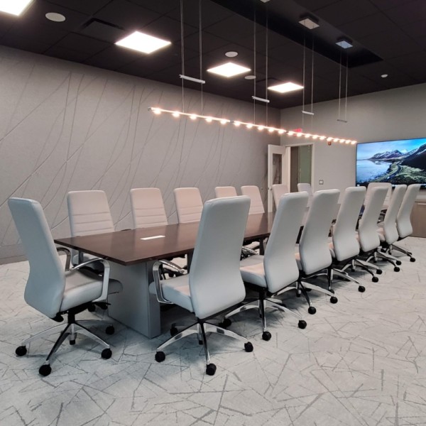 Modern Board Room | Distinctive Interior Designs | Cranbury NJ