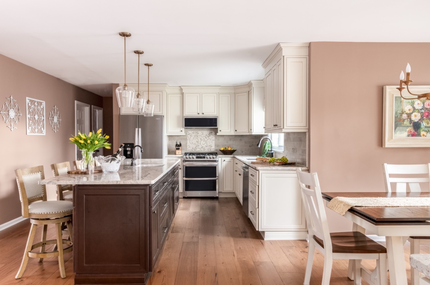 Family French Country Kitchen | Marlton NJ | Distinctive Interior