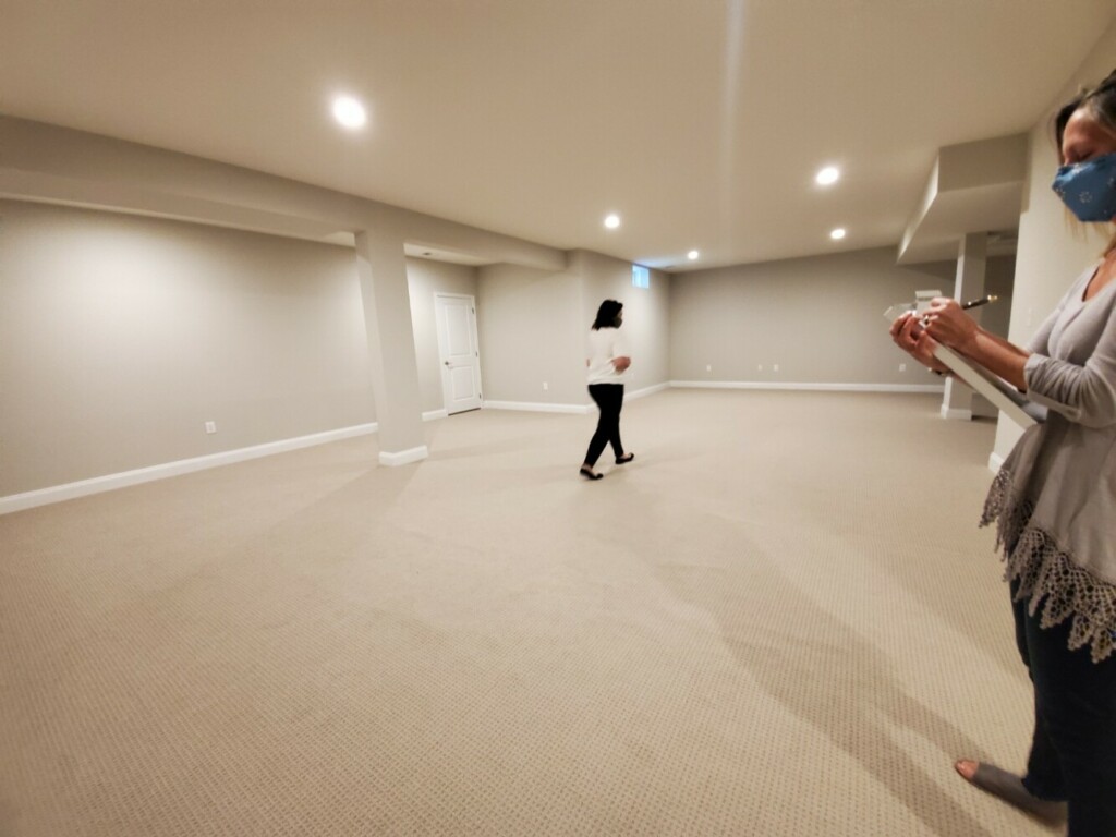 Basement Entertainment and office area